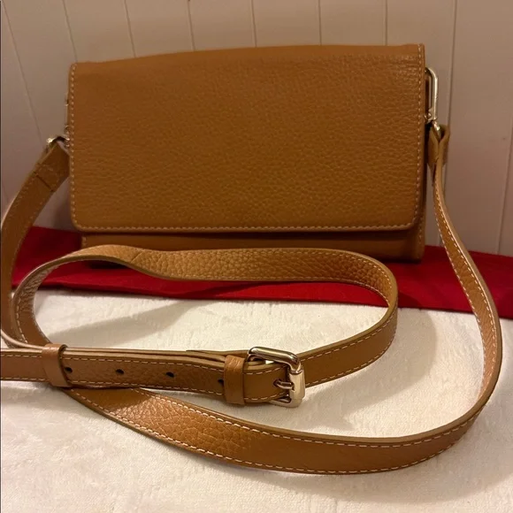 Chico’s Convertible Crossbody Bag Wallet Clutch Leather Purse - Picture 1 of 9